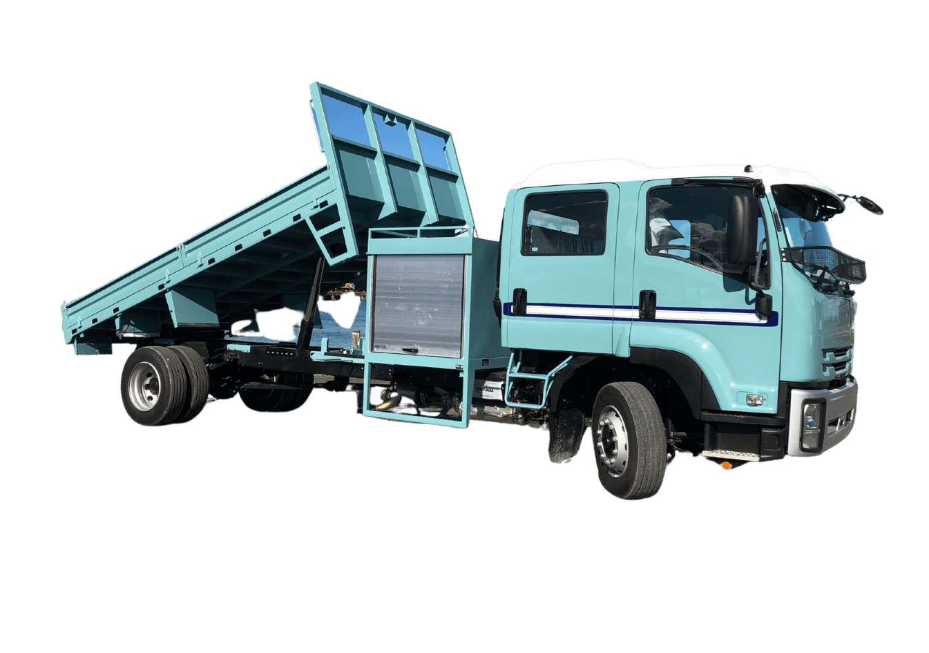 Road Maintenance Vehicle with Workbox and tipper